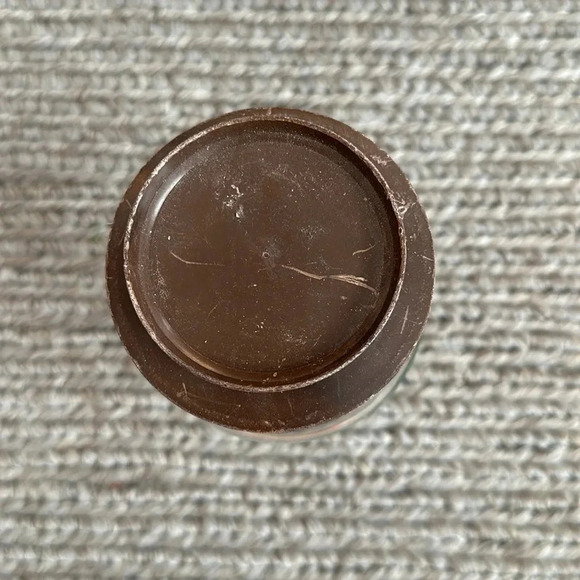 Vtg Anchor Hocking Eagle 1776 Clear Glass Jar Brown Lid 8” - Picture 5 of 8